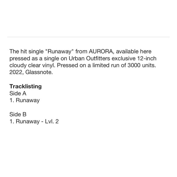 NEW AURORA VINYL - Picture 4 of 4